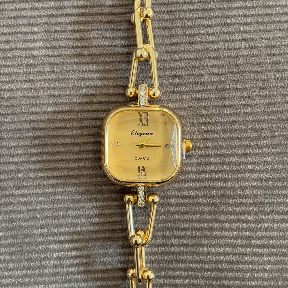 Gold-Tone Women's Bracelet Watch - Picture 5 of 7